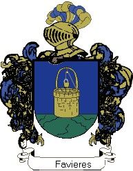 Escudo del apellido Favieres