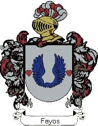 Escudo del apellido Fayos