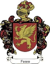 Escudo del apellido Feare