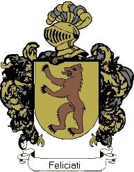 Escudo del apellido Feliciati