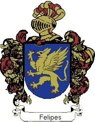 Escudo del apellido Felipes