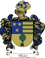 Escudo del apellido Feliu_