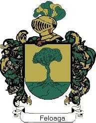 Escudo del apellido Feloaga