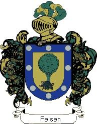 Escudo del apellido Felsen