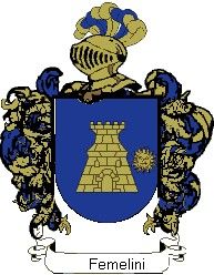 Escudo del apellido Femelini