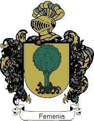 Escudo del apellido Femenia