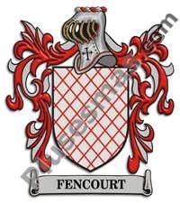 Escudo del apellido Fencourt