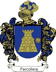 Escudo del apellido Fercollera