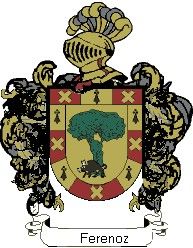 Escudo del apellido Ferenoz