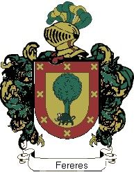 Escudo del apellido Fereres