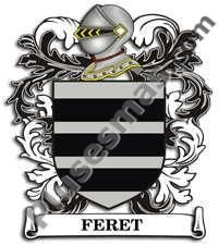 Escudo del apellido Feret
