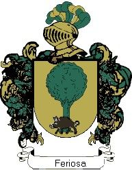 Escudo del apellido Feriosa