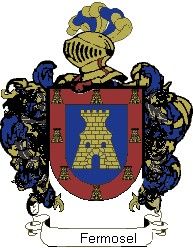 Escudo del apellido Fermosel