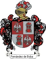 Escudo del apellido Fernández de bobadilla