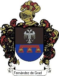 Escudo del apellido Fernández de grado