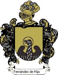 Escudo del apellido Fernández de hijar