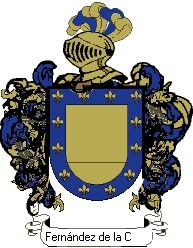 Escudo del apellido Fernández de la cavada