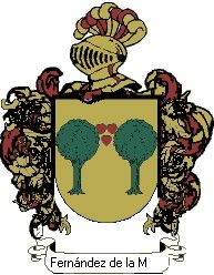 Escudo del apellido Fernández de la maza