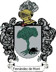 Escudo del apellido Fernández de montarca