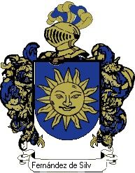 Escudo del apellido Fernández de silva