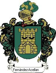 Escudo del apellido Fernández-acellana