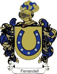 Escudo del apellido Ferrandell