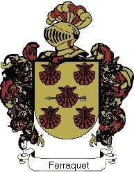 Escudo del apellido Ferraquet
