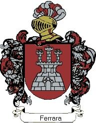 Escudo del apellido Ferrara