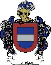 Escudo del apellido Ferratges