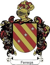 Escudo del apellido Ferrega