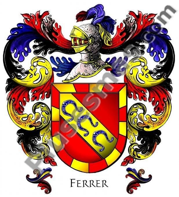 Escudo del apellido Ferrer