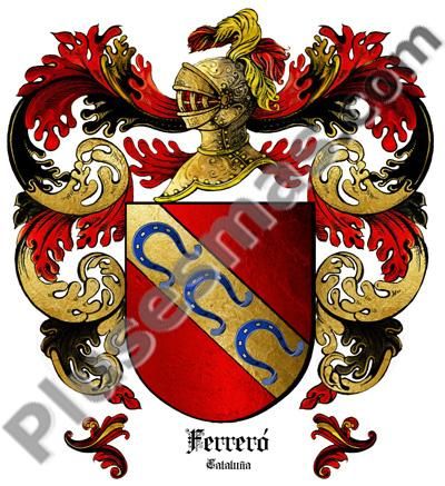 Escudo del apellido Ferrero