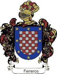 Escudo del apellido Ferreros