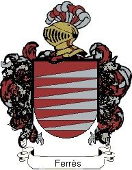 Escudo del apellido Ferres