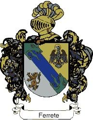 Escudo del apellido Ferrete