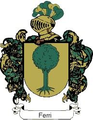 Escudo del apellido Ferri