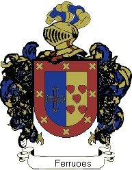 Escudo del apellido Ferruoes