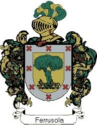 Escudo del apellido Ferrusola