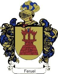 Escudo del apellido Feruel