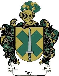 Escudo del apellido Fey