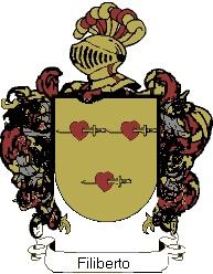 Escudo del apellido Filiberto