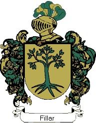 Escudo del apellido Fillar