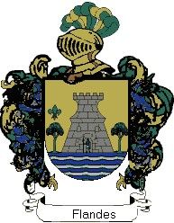 Escudo del apellido Flandes