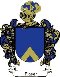 Escudo del apellido Flasen