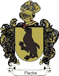 Escudo del apellido Fleche