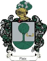 Escudo del apellido Fleix