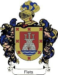 Escudo del apellido Fleta