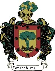 Escudo del apellido Flores de bustos