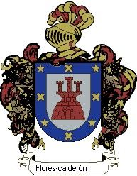 Escudo del apellido Flores-calderón