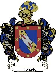 Escudo del apellido Fontela